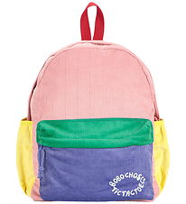 Bobo Choses Skoletaske - Fløjl - Color Block