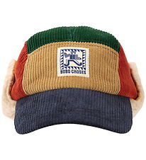 Bobo Choses Kasket - Fløjl - Mr Pencil - Multicolor