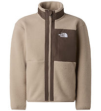 The North Face Fleecejakke - Mushroom Grey/Smokey Brown