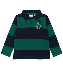 The New Polobluse - TnstPinon - Navy Blazer Striped