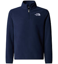 The North Face Fleecetrøje - Glacier - 1/4 Zip - Summit Navy