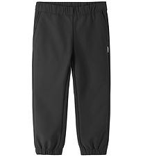 Reima Softhellbukser m. Fleece - Helppo - Sort