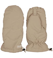 Voksi Barnevognshandsker - Dark Sand-Light Grey