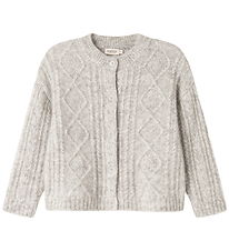 MarMar Cardigan - Strik - Uld - Morning Dew Mel.