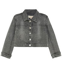 Creamie Denimjakke - Light Grey Denim