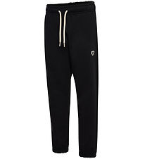 Hummel Sweatpants - HmlJR - Sort m. Logo