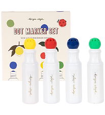 Konges Sløjd Tuscher - Dot Marker Set - Multi