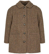 MarMar Jakke - Uld - Olive - Earthy Check