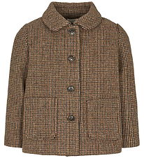 MarMar Jakke - Uld - Oval - Earthy Check