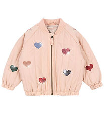 Konges Sløjd Termojakke - Juno Sequin Bomber - Cameo Rose