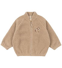 Konges Sløjd Fleecejakke - Jazz Teddy - Oxford Tan
