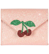 Konges Sløje Pung - Love Letter - Pink Glitter
