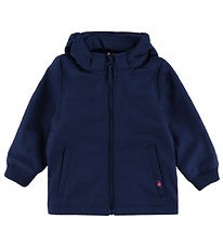 DYR-Cph Softshelljakke - Dyrevild - Navy m. Flamingo