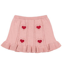Konges Sløjd Nederdel - Strik - Soleil - Silver Pink