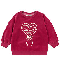 Konges Sløjd Bluse - Velour - Sangria