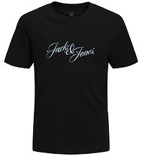 Jack & Jones T-shirt - JorInwood - Black/JNR