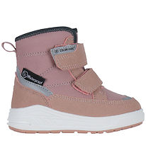 Color Kids Vinterstøvler - m. Velcro - Woodrose