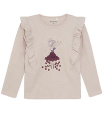 Minymo Bluse - Smoke Gray
