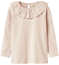 Lil' Atelier Bluse - Slim - NmfKira - Silver Peony