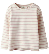 Lil' Atelier Bluse - NmfLimia - Turtledove/Misty Rose