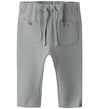 Lil' Atelier Sweatpants - NbmLuno - Ultimate Grey