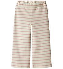 Lil' Atelier Bukser - NmfLimia - Turtledove/Misty Rose