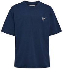 Hummel T-shirt - hmlJR - Dress Blues