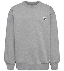 Hummel Sweatshirt - hmlJR - Grey Melange