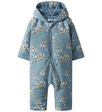 Name it Flyverdragt - NbmMax - Rain Washed/ELEPHANT