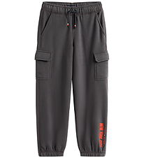 Tommy Hilfiger Sweatpants - Cargo - Washed Black