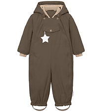 Mini A Ture Flyverdragt - MatWisti Fleece - Tarmac green