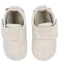 Mikk-Line Hjemmesko - Prewalker Felt - Off White