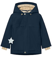 Mini A Ture Vinterjakke - MatWaldo Fleece - Outer space