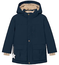 Mini A Ture Vinterjakke - MatKastorio Fleece - Outer Space