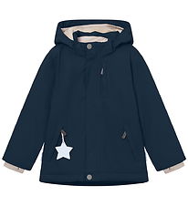 Mini A Ture Vinterjakke - MatAdyanko Fleece - Outer Space