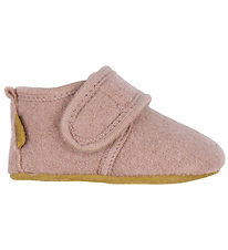 Mikk-Line Hjemmesko - Prewalker Uld - Adobe Rose