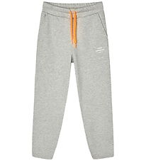 Mads Nørgaard Sweatpants - Phil - Grey Melange
