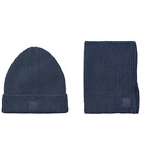 Liewood Gavesæt - Hue/Halsedisse - Lina - Classic Navy