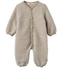Wheat Heldragt - Uldfleece - Levi - Khaki Melange