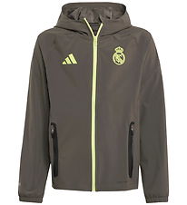 adidas Performance Træningsjakke - Real C VT J Y - UTIGRE/SEFRYE