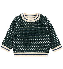 Konges Sløjd Bluse - Uld - Strik - Billi - Grøn