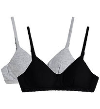 LMTD BH u. Bøjle - 2-pak -  Sort/Gråmeleret