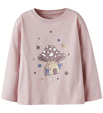 Name It Bluse - NmfVeen - Burnished Lilac/Mushroom