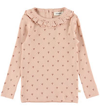 Lil Atelier Bluse  - Rib - NmfGago - Cameo Rose