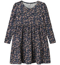 Name It Kjole - NmfOalia - Navy Blazer m. Blomster