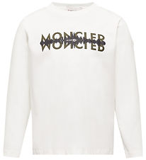 Moncler Bluse - Natural m. Print