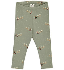 Müsli Leggings - Christmas - Shadow/Deep Green/Balsam Cream