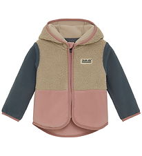 Color Kids Fleece Jakke - Baby Teddy - Woodrose