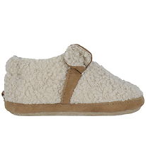 Melton Hjemmesko - Fuzzy Teddy - Oxford Tan