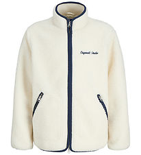 Jack & Jones Fleecejakke - Jornorrebro - Cloud Dancer/Ocean Cave
